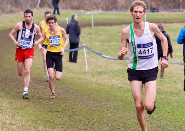 Alex Teuten on his way to second place in the UK Inter County Championships. Picture: Mark Hookway