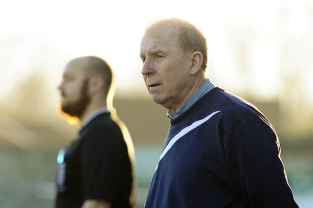 Petersfield Town boss John Robson. Picture: Malcolm Wells