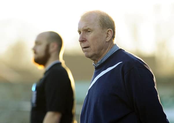 Petersfield Town boss John Robson. Picture: Malcolm Wells
