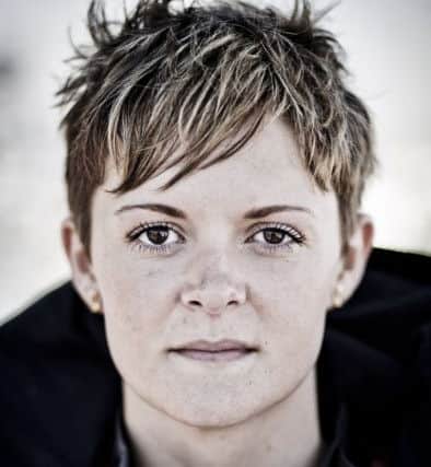 Nikki Henderson taking part in this year's Clipper Race photoshoot.