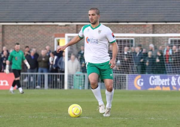 Sami El-Abd is back for Bognor. Picture: Tim Hale
