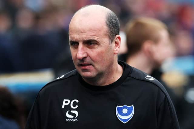 Pompey boss Paul Cook Picture: Joe Pepler
