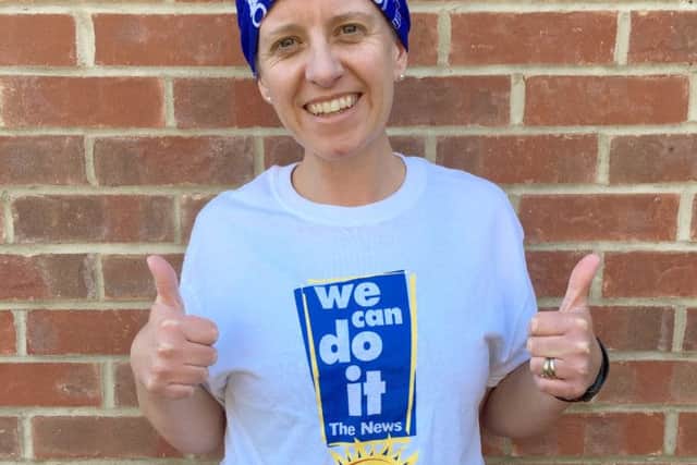 Victoria Wilson, from Gosport, will run the London Marathon for daughter Shyloe and the Juvenile Diabetes Research Foundation