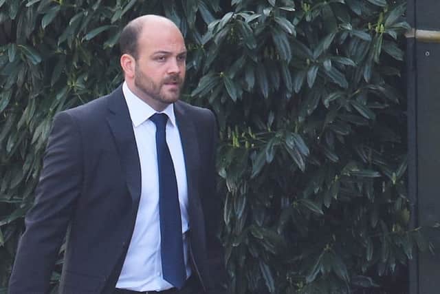 Aaron Brown, who is on trial for manslaughter Picture: Solent News