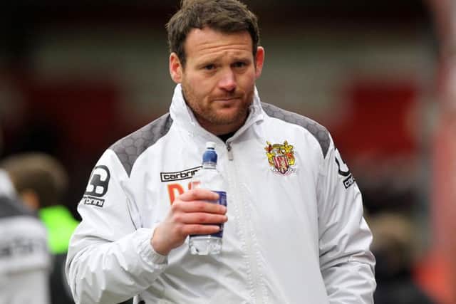 Stevenage boss Barren Sarll
