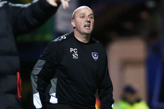 Pompey boss Paul Cook Picture: Joe Pepler