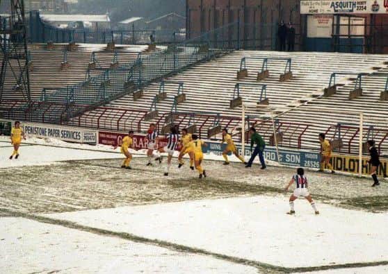 Leeds Road, the former home of Huddersfield Town