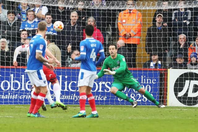 Pompey were well beaten at Stevenage. Picture: Joe Pepler