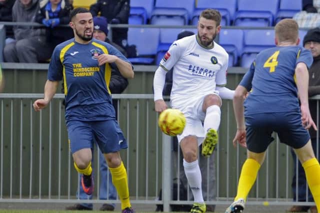 Rory Williams opened the scoring for the Hawks. Picture: Ian Hargreaves (170062-1)