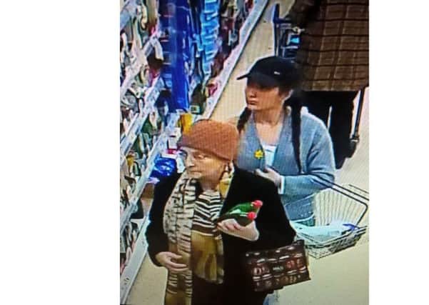 The two women Hampshire police want to speak to after purse was stolen in Tesco in Petersfield