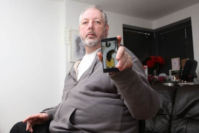 Robert Pike has had serious rat problems in his flat Picture: Habibur Rahman