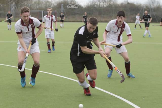 Scott Rawlings helping Fareham to a vital win. Picture: Habibur Rahman