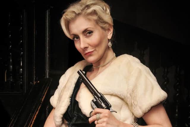 Leigh Cunningham as Veronica Craye in The Hollow by Torchlight Mysteries