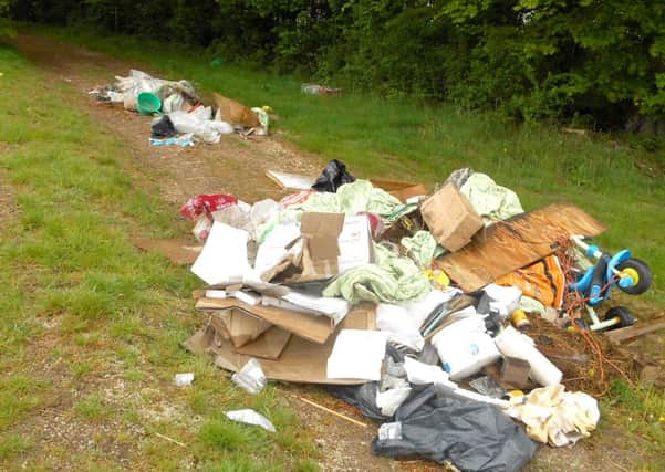 Fly-tipping at Swanmore
