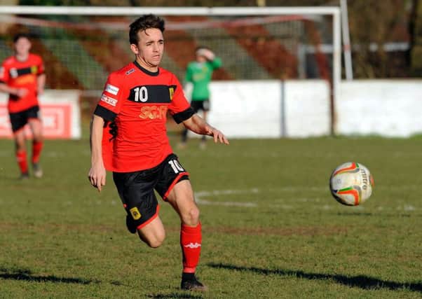 Billy Connor in action for Petersfield Town  Picture: Malcolm Wells