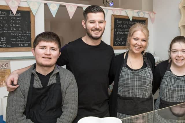 Ashley Barnes, Amanda Barnes and Taylor Sambrook
