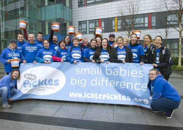 The team from Ickle Pickles set off from Queen Alexandra Hospital for the 20-mile sponsored walk around Portsmouth

Picture: Steve Reid/Blitz Photography