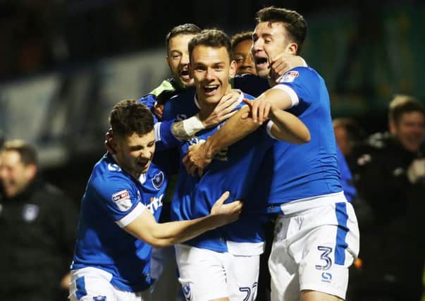 The Pompey players have been sharing the goals among them this season Picture: Joe Pepler