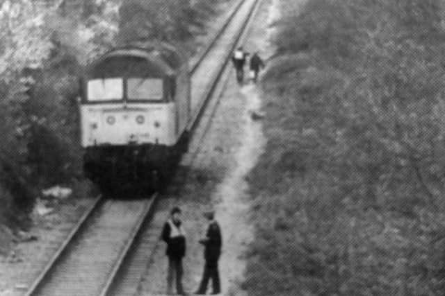 Now a closed line, a Gosport woman died after being struck by a diesel train on a stretch of track, pictured, once used by the Ministry of Defence