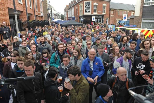 Hundreds of visitors attended the Castle Road Fair and Record Store Day in Castle Road, Southsea, last year.