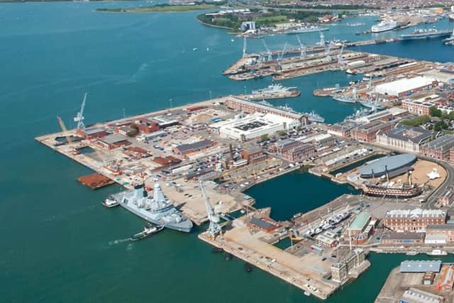 HM Naval Base. Picture: Shaun Roster