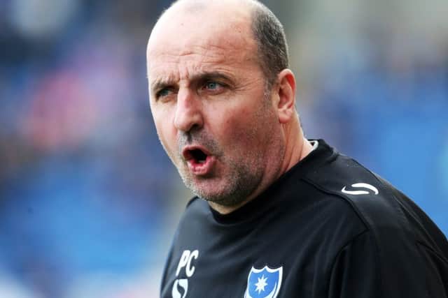 Pompey boss Paul Cook Picture: Joe Pepler