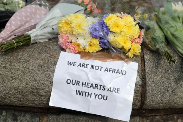 People refuse to be cowed by terrorism