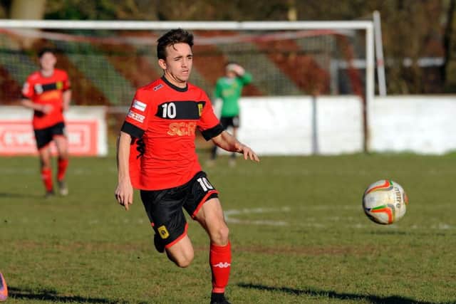 Billy Connor in action for Petersfield Town. Picture: Malcolm Wells