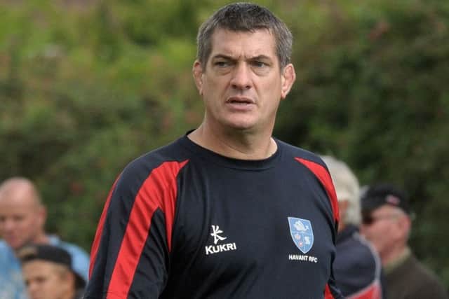 Havant coach Will Knight. Picture: Mick Young