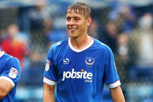 Pompey defender Tom Davies Picture: Joe Pepler