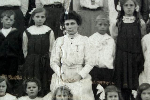 Charlotte West, the schools founder, in 1911.