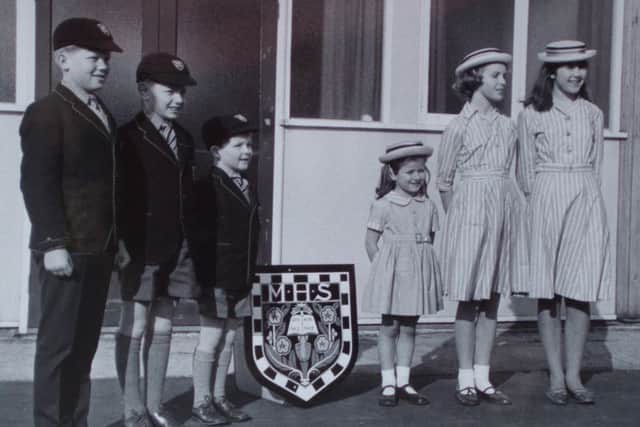 Uniform at Mayville in the 1960s.