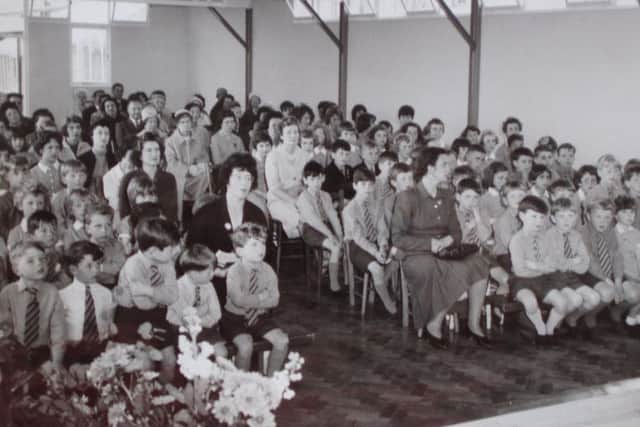 The opening of Mayvilles new hall, 1962.