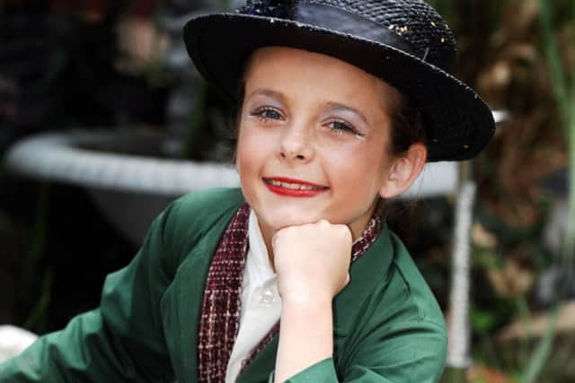 Bessie Cursons from Cosham as she was when she appeared on Britain's Got Talent in 2007