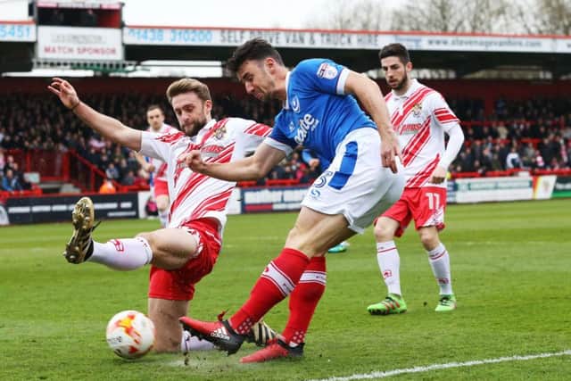 Pompey lost 3-0 at Stevenage last week. Picture: Joe Pepler