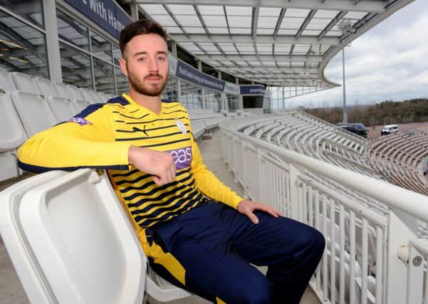 James Vince will no longer captain Hampshire for County Championship matches.  Picture: Sarah Standing