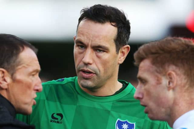 Pompey keeper David Forde Picture: Joe Pepler