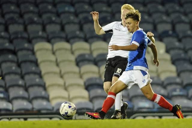 Jez Bedford scored for Pompey Academy. Picture: Ian Hargreaves