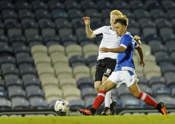 Jez Bedford scored for Pompey Academy. Picture: Ian Hargreaves