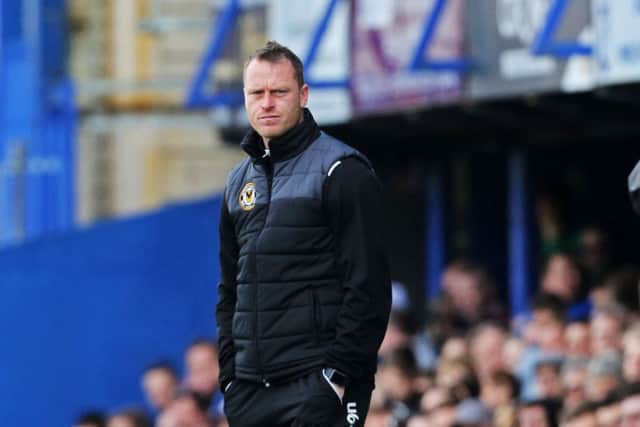 Newport boss Michael Flynn. Picture: Joe Pepler