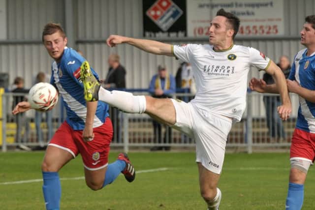 Jason Prior was denied by the Needham keeper