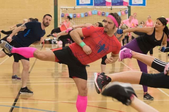 Even Spider Man turned up, aka Danny Moger
Picture: Keith Woodland (170326-161240001)