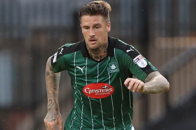 Plymouth Argyle's Sonny Bradley