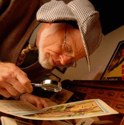 Some of the Sherlock Holmes exhibits currently in the City Museum