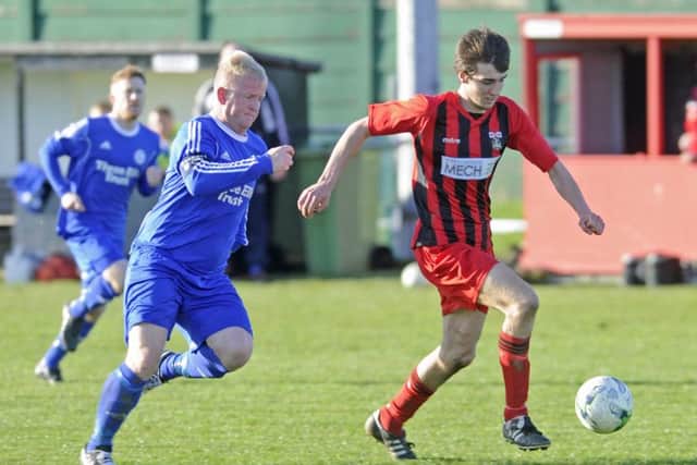Curt Robbins helped Fareham draw with Portland on Saturday