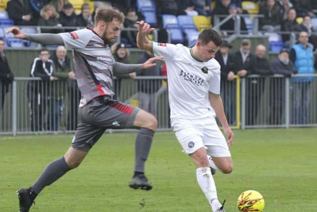 Alfie Rutherford is out injured