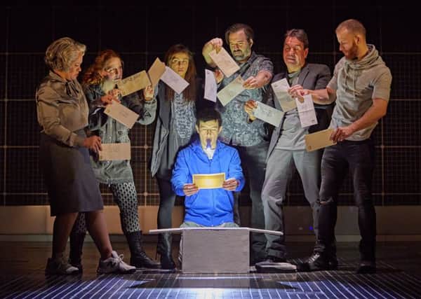 The Curious Incident of the Dog in the Night-Time at Mayflower Theatre, Southampton. Picture: Brinkhoff MÃ¶genburg