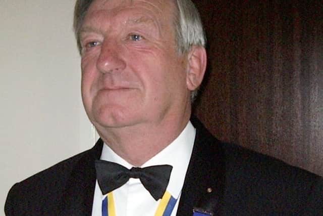 Gosport Rotary Club president Colin Davey