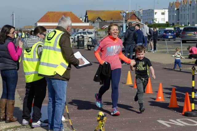 Lee-on-the-Solent parkrun provided plenty of cheer. Picture: Neil Marshall