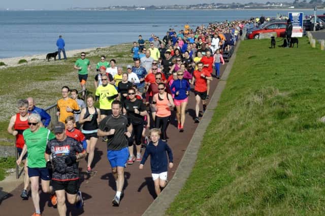 The 93rd Lee-on-the-Solent parkrun. Picture: Neil Marshall